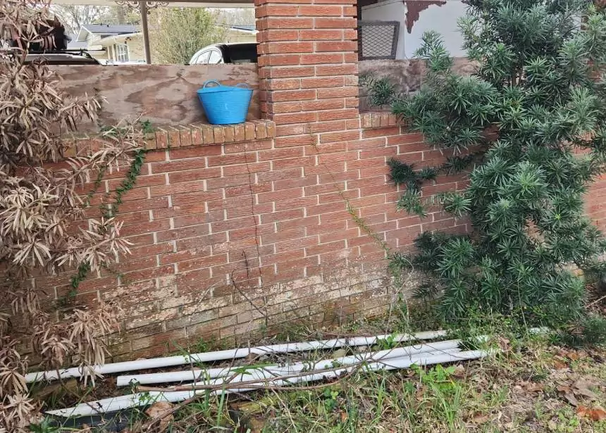 Chain Link And Roll Gate Before