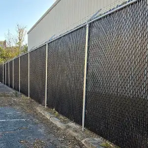Chain Link Fencing With Slats Sq Small