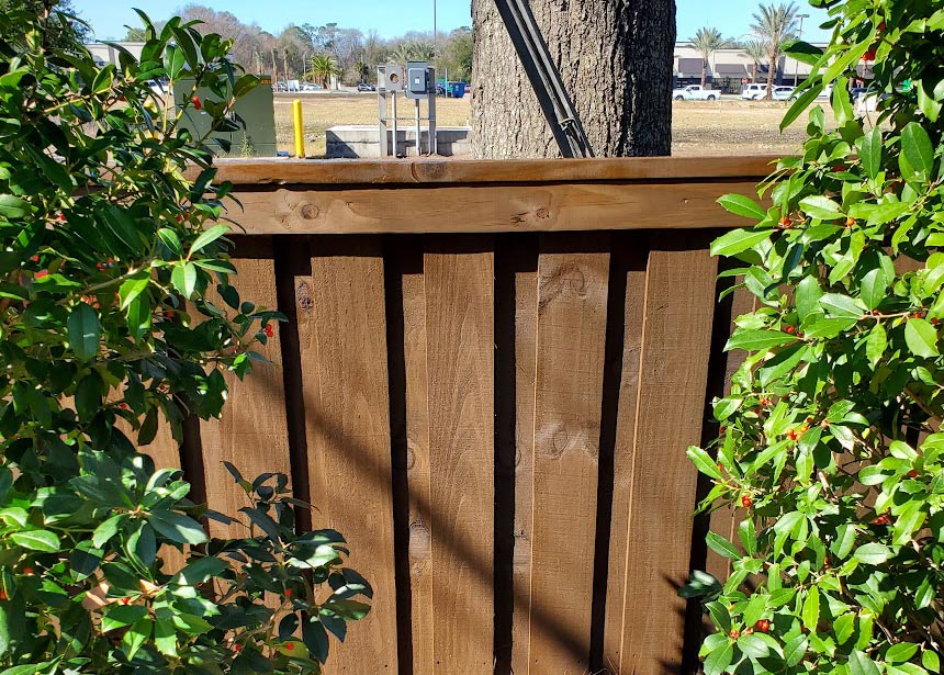 Coffee Brown Stained Panel