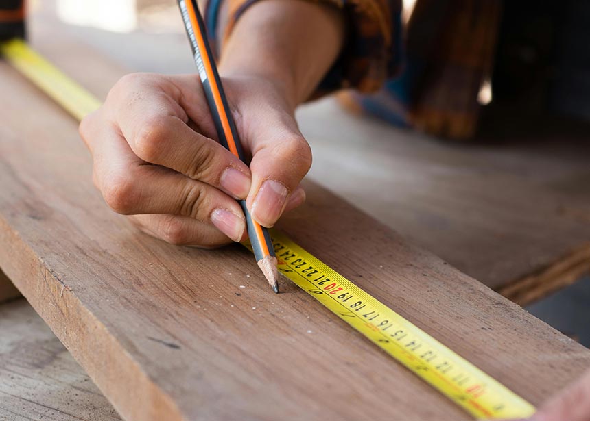 Cutting A Board