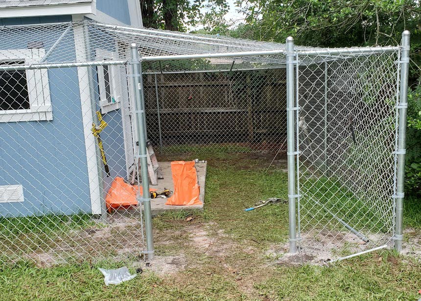 Dog Kennel Gate