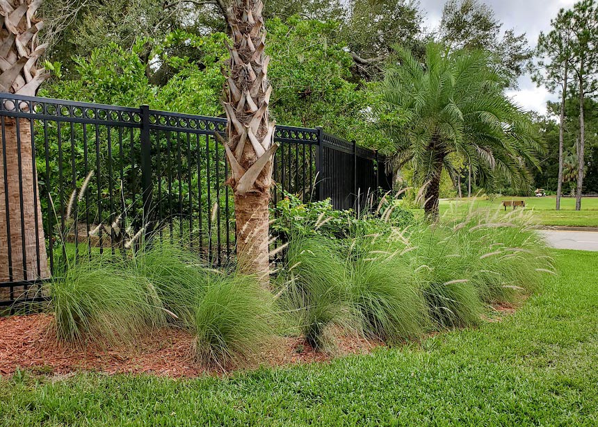 Geometric Fence Corner