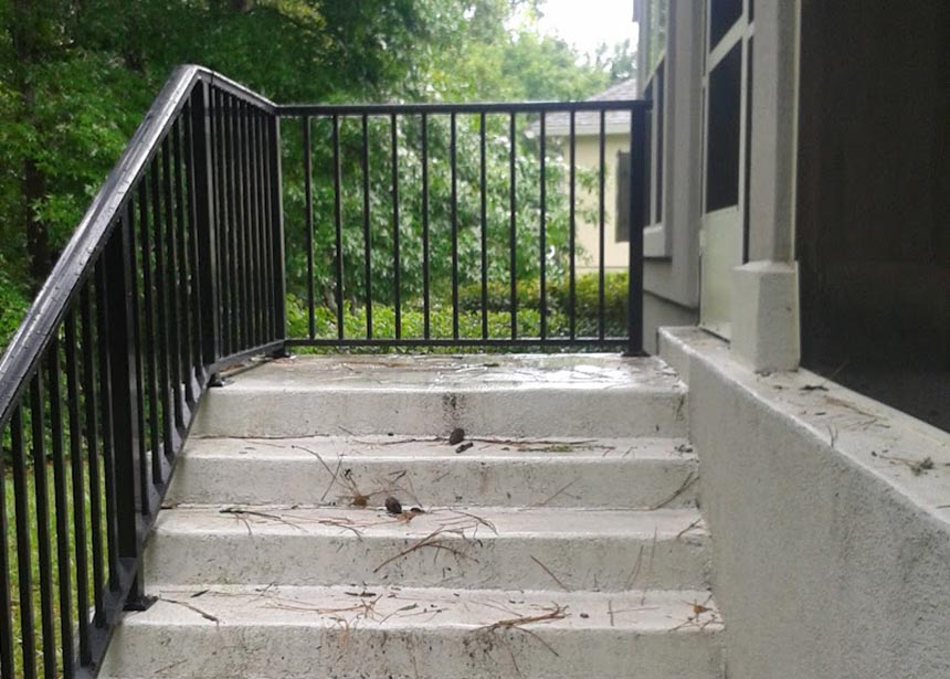 Metal Staircase Railing