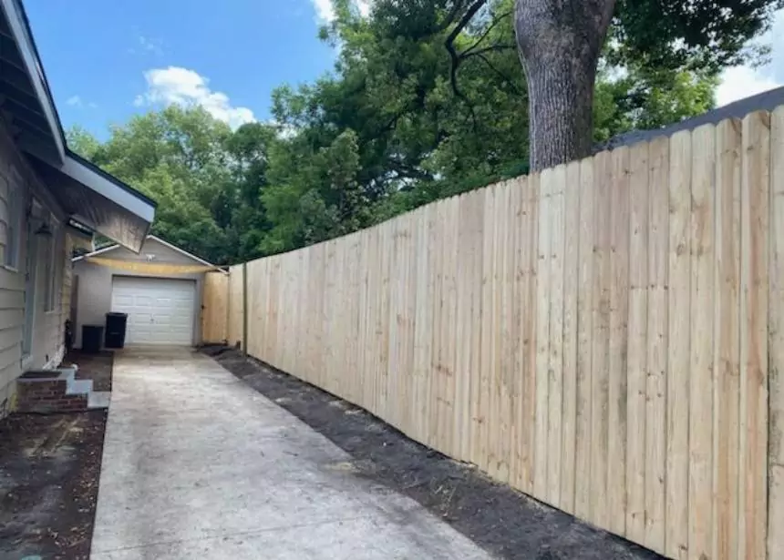 Privacy Wood After