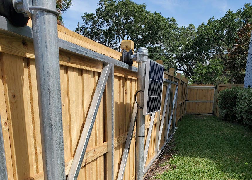 Solar Powered Gate Operator