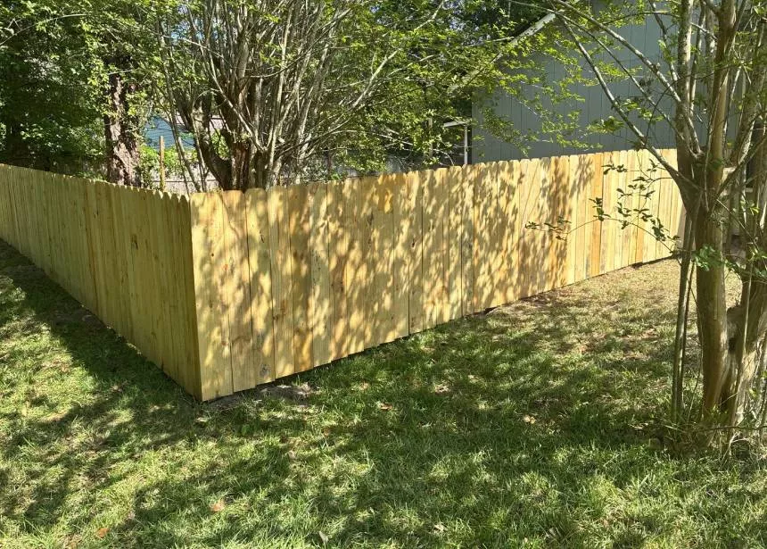 Stockade Fence 1