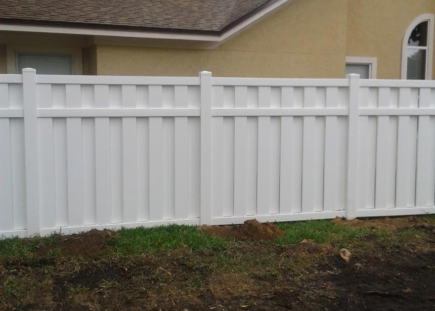 Unique Vinyl Fence