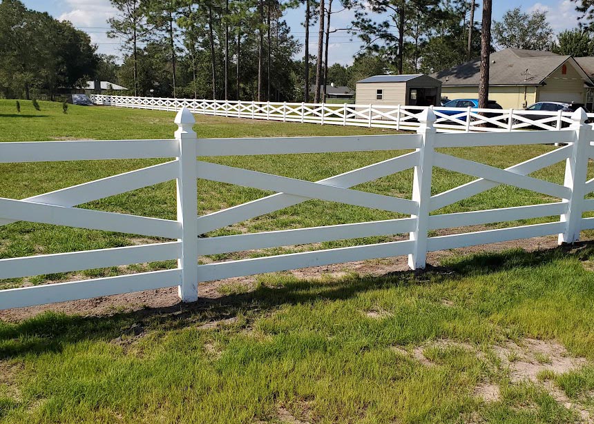 White Cattle Fence