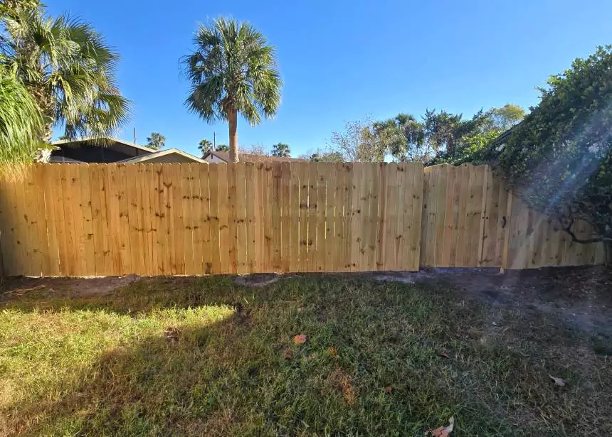 Wood Fence Around Tree 5