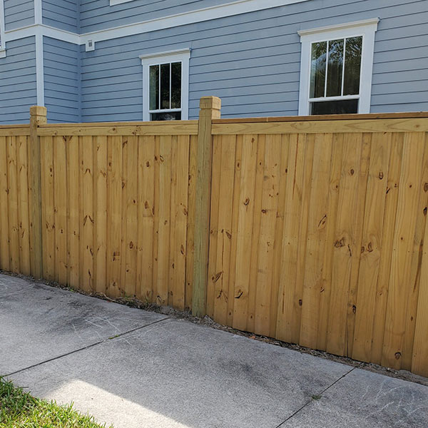 Wooden Fence Sq